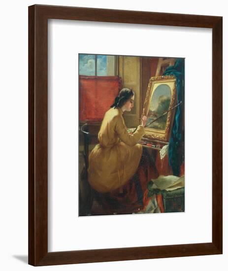 Full Of Promise, 1859-William Henry Millais-Framed Premium Giclee Print