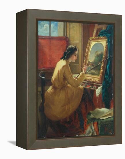 Full Of Promise, 1859-William Henry Millais-Framed Premier Image Canvas