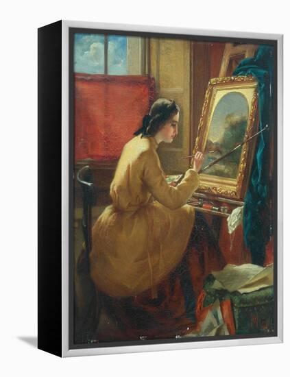 Full Of Promise, 1859-William Henry Millais-Framed Premier Image Canvas