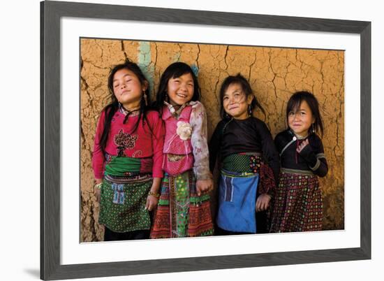 Full of Smiles-Nhiem Hoang The-Framed Giclee Print