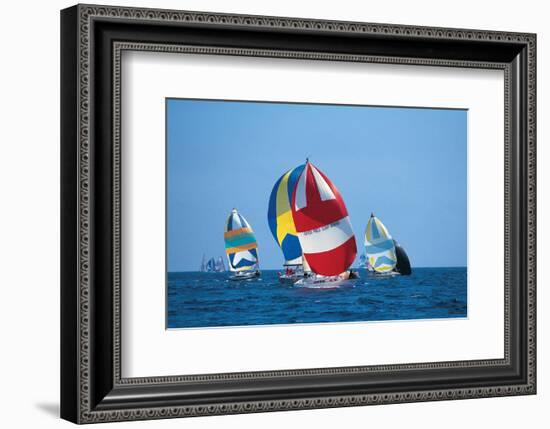 Full Sail Ahead-null-Framed Premium Giclee Print