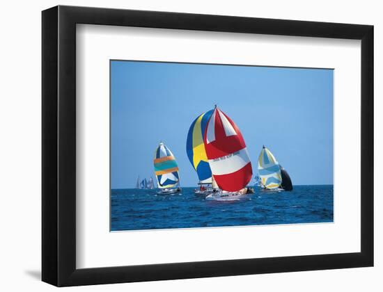 Full Sail Ahead-null-Framed Premium Giclee Print