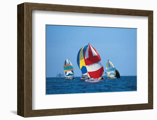 Full Sail Ahead-null-Framed Premium Giclee Print