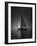 Full Sails During a Night Sailboat Race, with the Sun Peeking over the Horizon-Cornell Capa-Framed Photographic Print