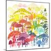 Full Spectrum Shrooms-Kerstin Stock-Mounted Art Print