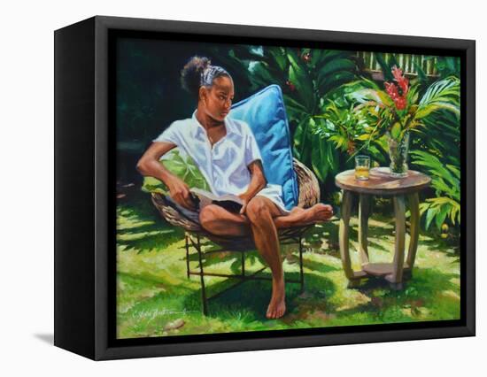 Full Stop!  2016  (oil on linen)-Colin Bootman-Framed Premier Image Canvas