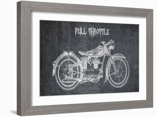 Full Throttle-Sheldon Lewis-Framed Art Print