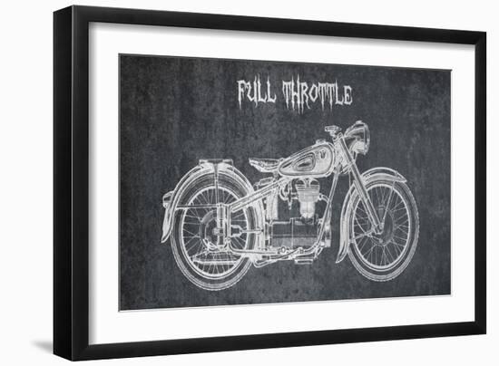 Full Throttle-Sheldon Lewis-Framed Art Print