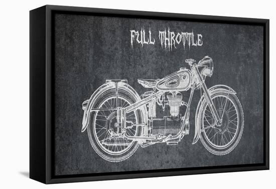 Full Throttle-Sheldon Lewis-Framed Stretched Canvas