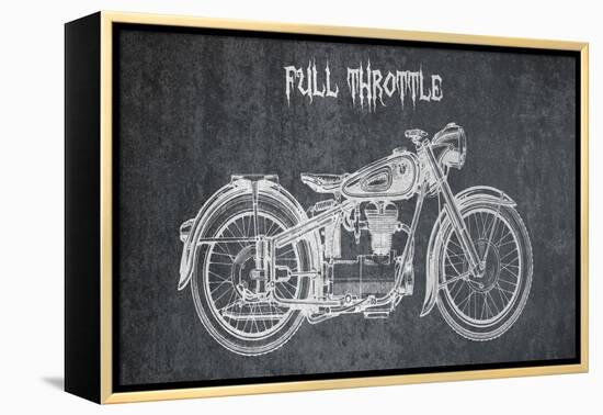 Full Throttle-Sheldon Lewis-Framed Stretched Canvas