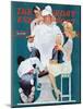 "Full Treatment" Saturday Evening Post Cover, May 18,1940-Norman Rockwell-Mounted Giclee Print