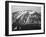 Full View Of Barren Mountain Side With Snow "In Rocky Mountain National Park" Colorado 1933-1942-Ansel Adams-Framed Art Print