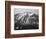 Full View Of Barren Mountain Side With Snow "In Rocky Mountain National Park" Colorado 1933-1942-Ansel Adams-Framed Art Print