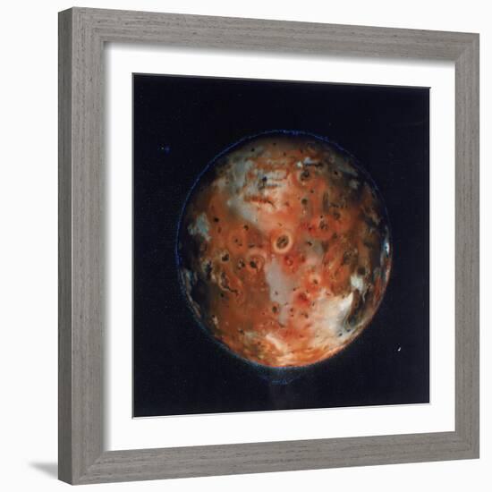 Full View of Io, One of the Moons of Jupiter, 1979-null-Framed Giclee Print