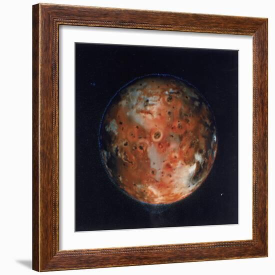 Full View of Io, One of the Moons of Jupiter, 1979-null-Framed Giclee Print