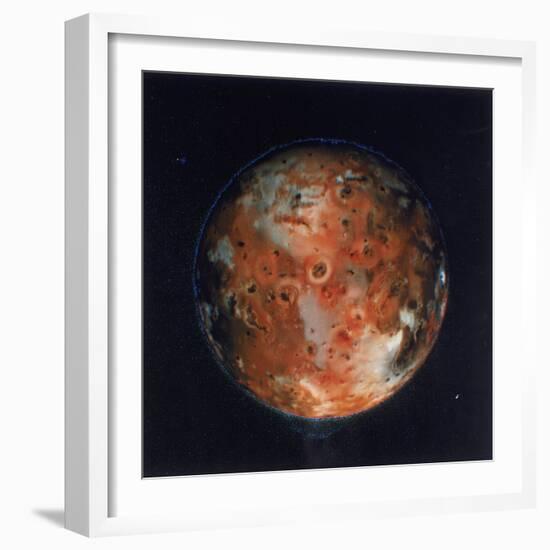 Full View of Io, One of the Moons of Jupiter, 1979-null-Framed Giclee Print