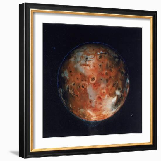 Full View of Io, One of the Moons of Jupiter, 1979-null-Framed Giclee Print