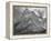 Full View Of Mountain "Going-To-The-Sun Mountain Glacier National Park" Montana. 1933-1942-Ansel Adams-Framed Stretched Canvas