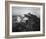 Full view of the city on top of mountain, Walpi, Arizona, 1941-Ansel Adams-Framed Art Print