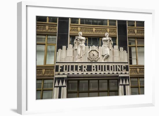 Fuller Building, Madison Avenue/57th Street, Manhattan, New York City, New York, USA-Jon Arnold-Framed Photographic Print