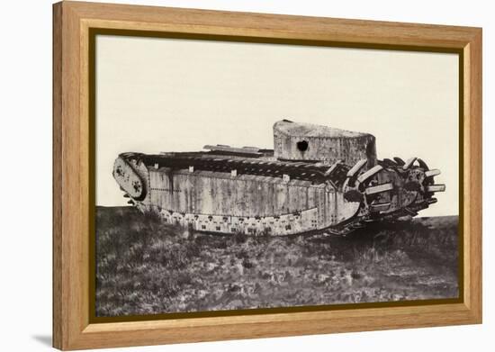 Fuller Medium D Tank-null-Framed Stretched Canvas