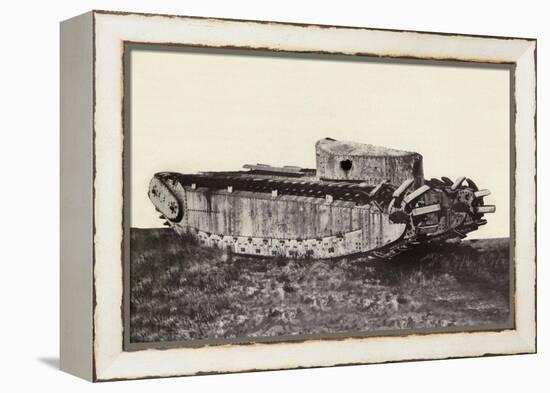 Fuller Medium D Tank-null-Framed Stretched Canvas