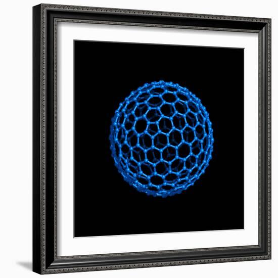 Fullerene Molecule-Laguna Design-Framed Premium Photographic Print