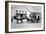 Fully-Loaded Stagecoach of the Old West, C.1885 (B/W Photograph)-American Photographer-Framed Giclee Print