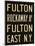 Fulton and Rockaway Avenue-null-Mounted Art Print