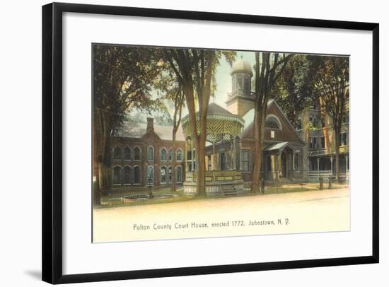 Fulton County Courthouse, Johnstown-null-Framed Art Print