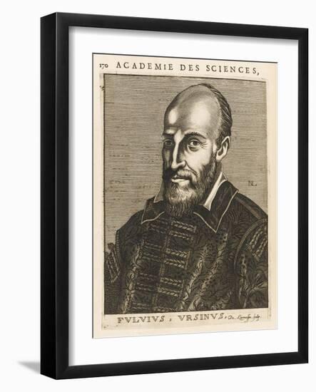 Fulvio Orsini Italian Philologist-Nicolas de Larmessin-Framed Art Print