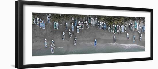 Fumarolas Boats-Moises Levy-Framed Photographic Print