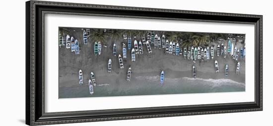 Fumarolas Boats-Moises Levy-Framed Photographic Print