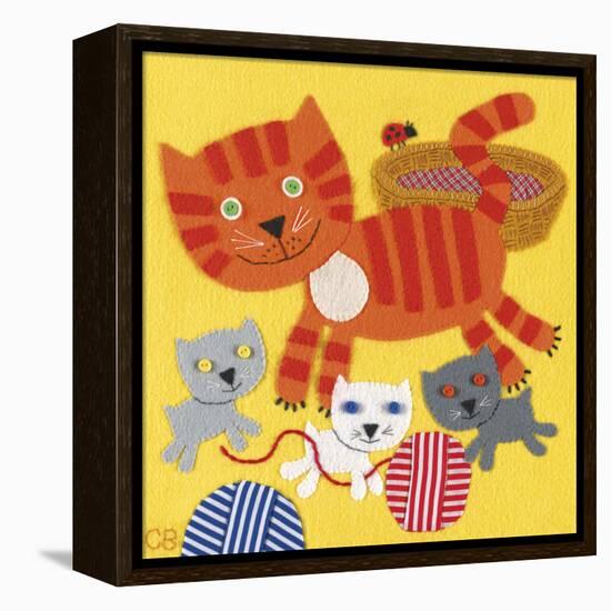 Fun And Games-Clare Beaton-Framed Stretched Canvas