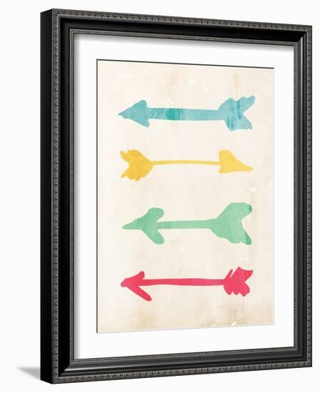Fun Arrows Mate-OnRei-Framed Art Print