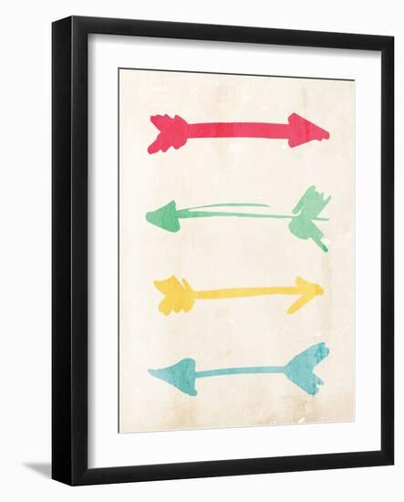 Fun Arrows-OnRei-Framed Art Print