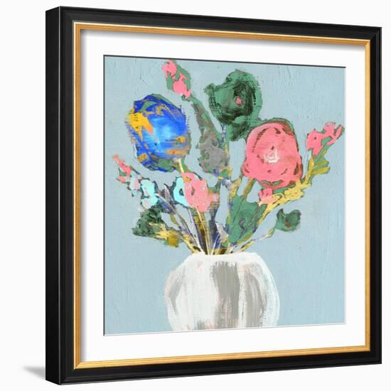 Fun Bouquet II-Jennifer Goldberger-Framed Premium Giclee Print