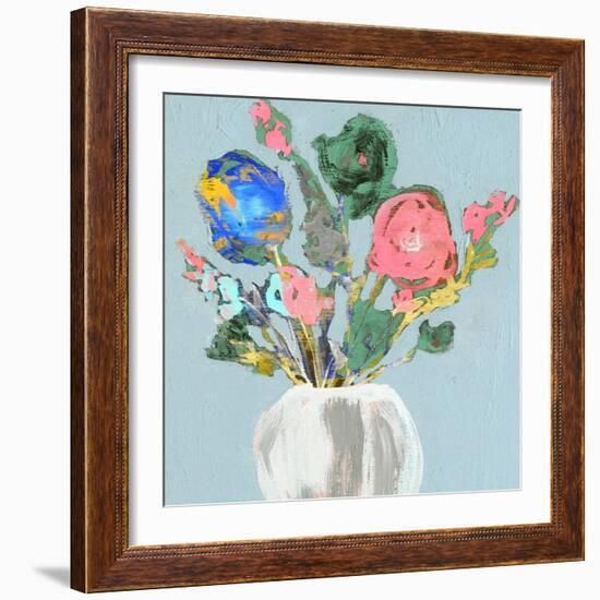 Fun Bouquet II-Jennifer Goldberger-Framed Art Print