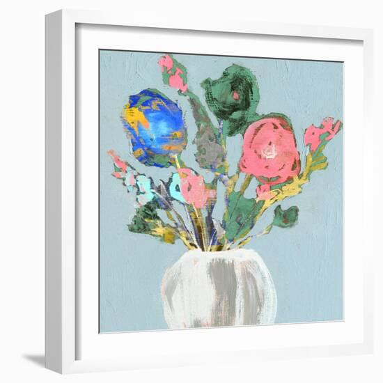 Fun Bouquet II-Jennifer Goldberger-Framed Art Print