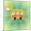 Fun Bus Travel Card-elfivetrov-Mounted Art Print