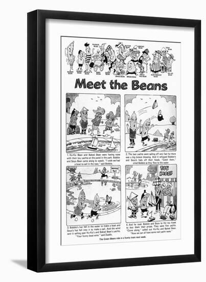 Fun Day Out, Illustration from 'Meet the Beans', 1974-McNeill-Framed Giclee Print