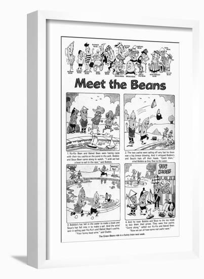 Fun Day Out, Illustration from 'Meet the Beans', 1974-McNeill-Framed Giclee Print