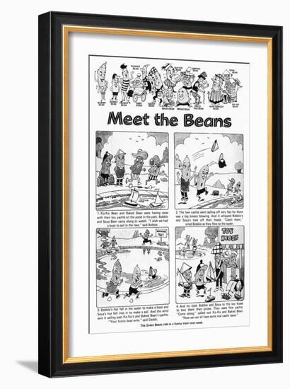 Fun Day Out, Illustration from 'Meet the Beans', 1974-McNeill-Framed Giclee Print