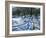 Fun in the Snow, Morzine, France-Andrew Macara-Framed Giclee Print