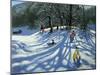 Fun in the Snow, Morzine, France-Andrew Macara-Mounted Giclee Print