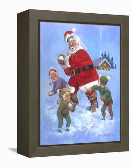 Fun in the Snow-Hal Frenck-Framed Premier Image Canvas