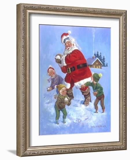 Fun in the Snow-Hal Frenck-Framed Giclee Print