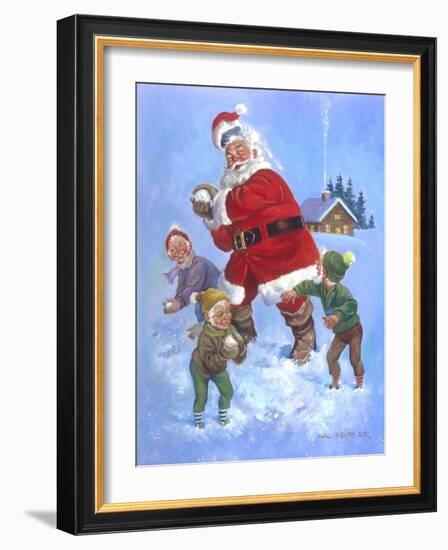 Fun in the Snow-Hal Frenck-Framed Giclee Print