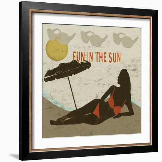 Fun in the Sun-Karen Williams-Framed Giclee Print