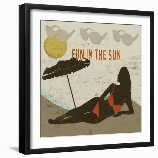 Fun in the Sun-Karen Williams-Framed Giclee Print